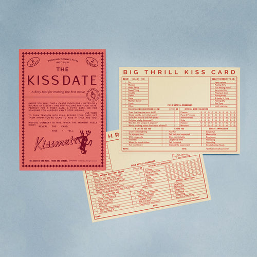 Kiss Date - (Big Thrill Kiss Cards)